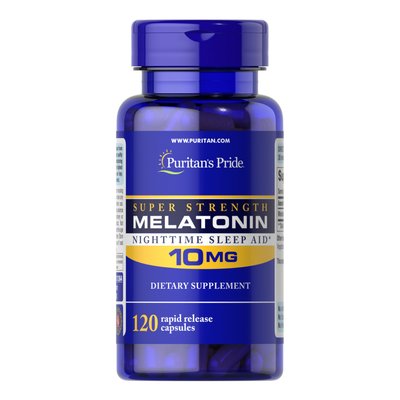 Мелатонін, Melatonin 10 мг - 120 табл 100-33-3088830-20 фото