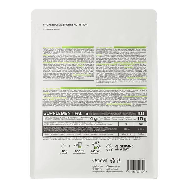 Hydrolyzed Collagen plus Vitamin C - 400 g