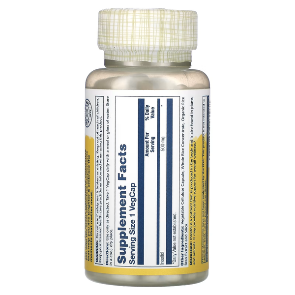 Inositol Inositol 500mg - 100 veg.capsules