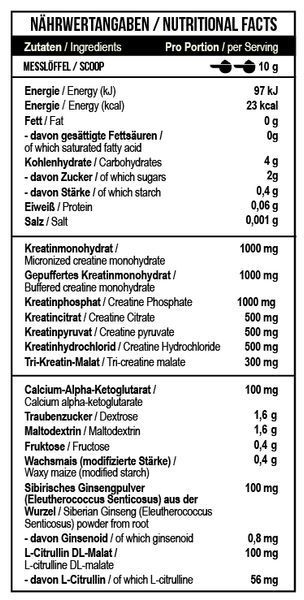 MST&reg; Комплекс Креатинів 7в1 Creatine Kick - 500 г 18605-02 фото
