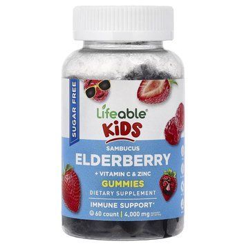 Chewable Vitamins for Children 4+ Years with Vitamin C and Zinc - 60 Chewable Tablets