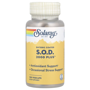 Superoxide dismutase S.O.D. 2000 Plus&trade; 400 mg - 100 veg capsules