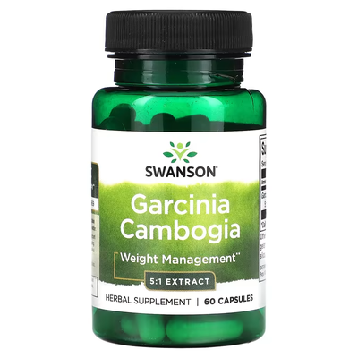 Гарцинія Камбоджійська Garcinia Cambogia 5:1 Extract 80 мг - 60 капсул 100-85-2286059-20 фото