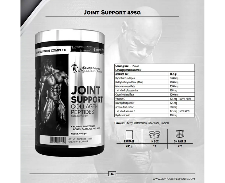 Kevin Levrone Joint Support Collagen Peptides - 495 g