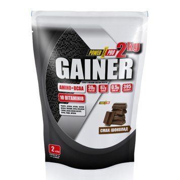 Gainer with Amino Acid Complex + 10 Vitamins Gainer - 2000g Chocolate