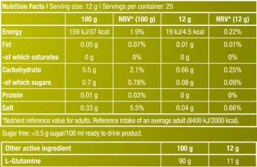 L-Glutamine in Powder - 300 g