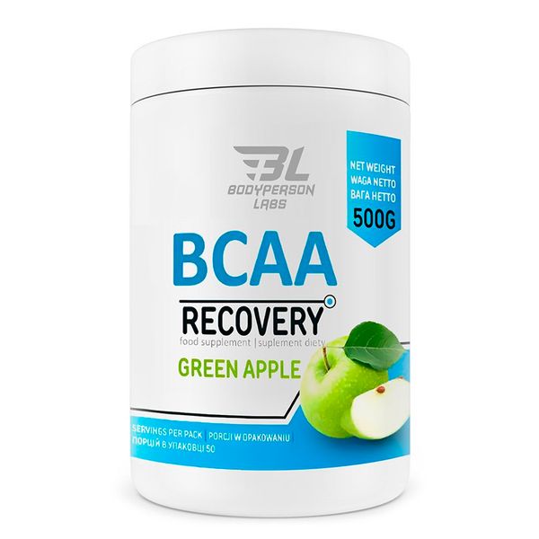 Комплекс Амінокислот ВСАА для Відновлення BCAA Recovery - 500г Зелене Яблуко 100-63-7119121-20 фото