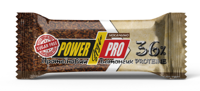 Протеїнові Батончики Protein Bar 36% Без Цукру - 20x60g Моккачіно 2022-09-0058 фото