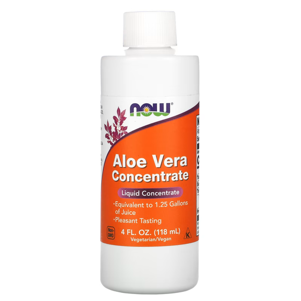 NOW Концентрат Алое Вера, Aloe Vera Concentrate - 118 мл 2023-10-3280 фото