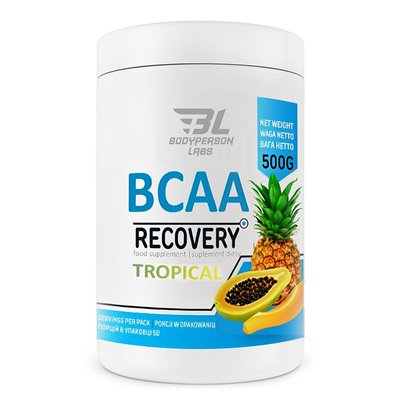 Комплекс Амінокислот ВСАА для Відновлення BCAA Recovery - 500г Тропічні Фрукти 100-46-5574116-20 фото