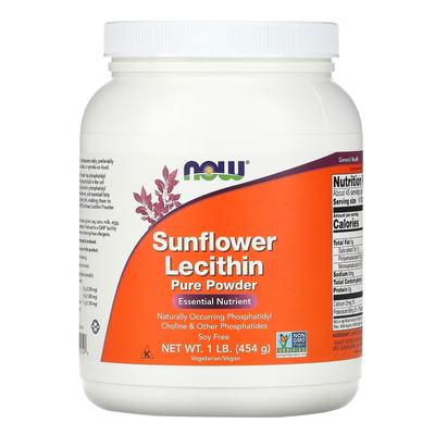 Подсолнечный Лецитин в порошке Sunflower Lecithin Pure Powder - 454г 2022-10-2063 фото