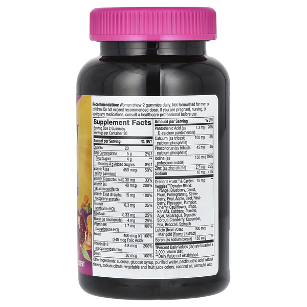 Vitamins for Women 50+ Alive!&reg; Womens 50+ Multi Gummy - 60 gummies