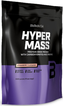 Гейнер з Вуглеводами та Креатином Muscle Mass - 1000 г 07154-03 фото