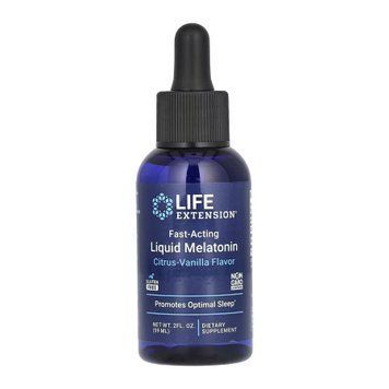 Fast-Acting Liquid Melatonin - 59 ml Citrus-Vanilla