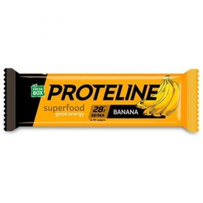 Протеиновые Батончики Fresh Box ProteLine - 24x40г Банан 100-15-2673733-20 фото