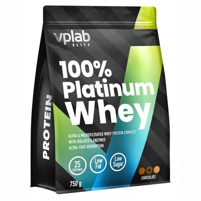 Протеин из Молока Коров Травяного Откорма 100% Platinum Whey - 750г Шоколад 2022-10-0516 фото