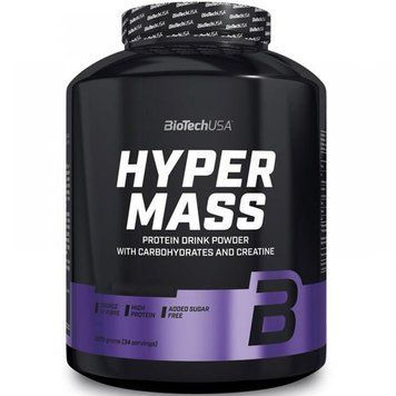 Гейнер з Вуглеводами та Креатином Hyper Mass - 2270 г 06774-07 фото