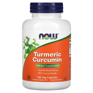 Екстракт Кореня Куркуми Turmeric Curcumin Extract - 120 вег.капсул 2022-10-1500 фото