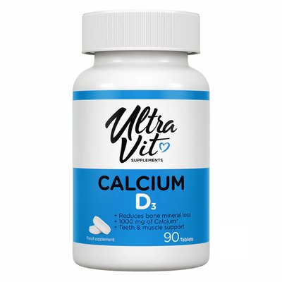 Кальцій Д3 Calcium Vitamin D3 - 90 таб 2022-10-0305 фото