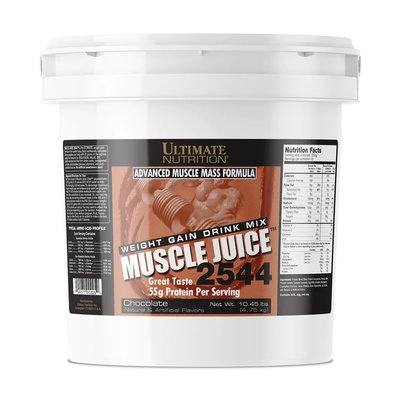 Высококалорийный Гейнер Muscle Juice 2544 – 4750г Шоколад 2022-10-0890 фото