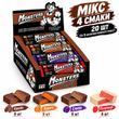 Протеїнові батончики Monsters Strong Max - 80г x 20шт Мікс 10076891439120 фото