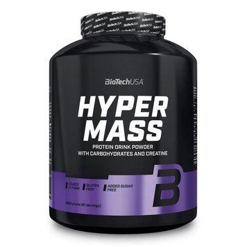 Гейнер з Вуглеводами та Креатином Hyper Mass - 4000 г 08739-01 фото
