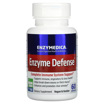 Комплекс для Поддерживающих Здоровье Иммунной Системы Enzyme Defense - 60 капсул 2022-10-2965 фото