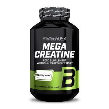 Mega Creatine Creapure (120 mega caps) 23530-01 фото