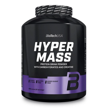 Гейнер з Вуглеводами та Креатином Hyper Mass - 4000 г 08739-08 фото