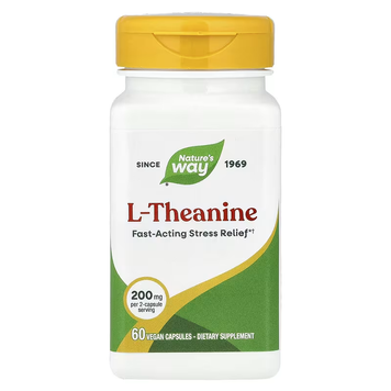L-Theanine 200 mg - 60 veg. capsules