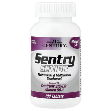 Multivitamin and Mineral Complex for Women Over 50 - 100 Tablets