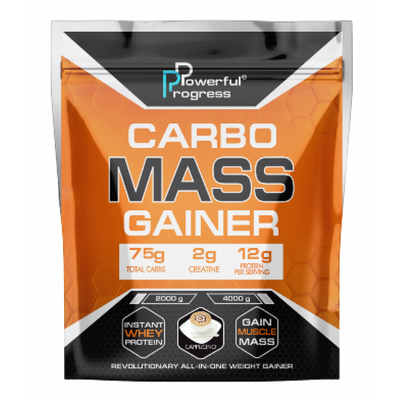 Гейнер Високоефективний Carbo Mass Gainer - 4000г Капучіно 100-13-6343197-20 фото