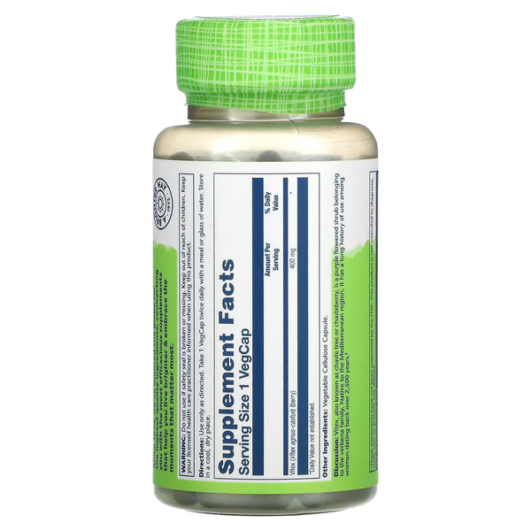Экстракт Ягод Витекса Vitex Berry Extract 400мг &ndash; 100 вег.капсул 2022-10-1019 фото