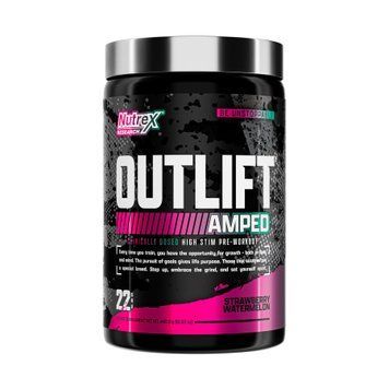 Багатокомпонентний Передтренувальний Комплекс Outlift Amped - 440 г 2023-10-6537 фото
