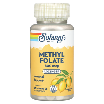Метилфолат Methyl Folate 800мкг - 60 леденцов 2023-10-3436 фото