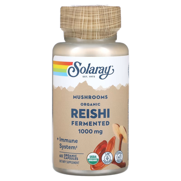 Ферментированный Гриб Рейши Org Grown Fermented Reishi 1000мг &ndash; 60 капсул 2023-10-2147 фото