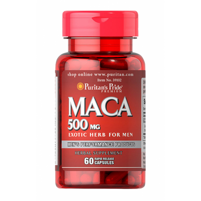 Мака Перуанська Maca 500мг - 60 капсул 100-26-9984784-20 фото