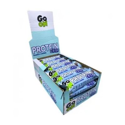 Хрусткі Протеїнові Батончики Protein Crisp Bar - 24x45г Кокосове печиво 2023-10-2303 фото