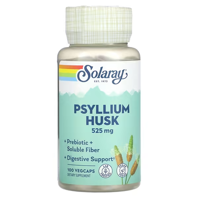 Псиліум  - Оболонка Насіння Подорожника Psyllium Husk 525мг - 100 вег.капсул 2022-10-1020 фото