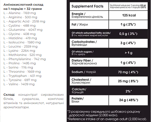 Whey Protein Concentrate 100% Whey Protein Instant - 2000 g