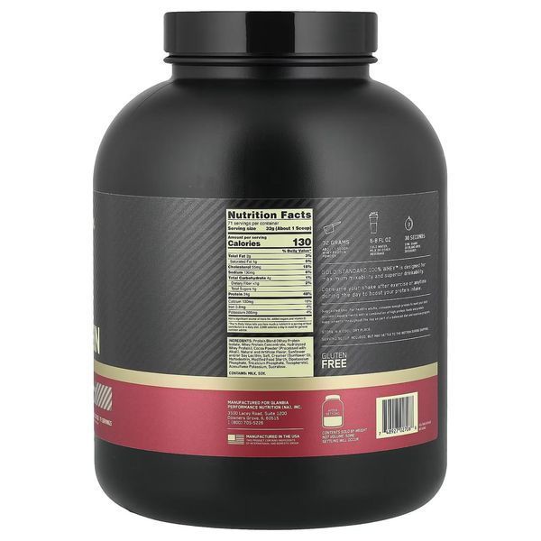 Complex Whey Protein with BCAA Gold Standard - 2270 g