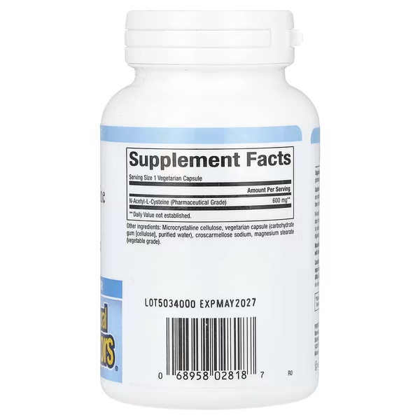 N-Acetyl-L-Cysteine ​​600 mg - 60 veg. capsules
